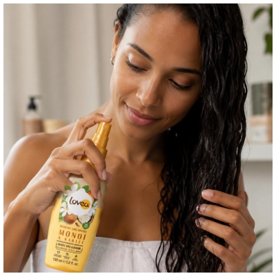 Lovea Démêlant Sans Rinçage au Monoï et l'Huile de Karité 150 ml 