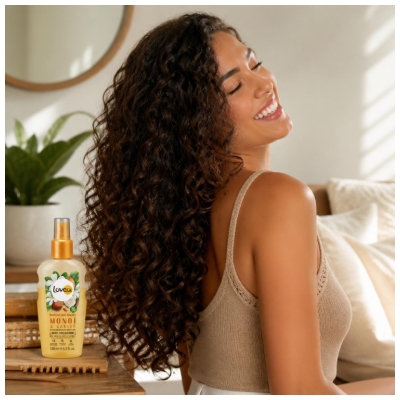 Lovea Démêlant Sans Rinçage au Monoï et l'Huile de Karité 150 ml 