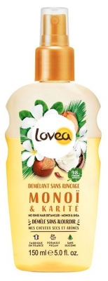 Lovea Démêlant Sans Rinçage au Monoï et l'Huile de Karité 150 ml 
