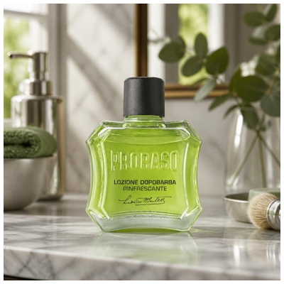 Proraso Lotion Rafraichissante Après-Rasage à l'Huile d'Eucalyptus et Menthol 100 ml