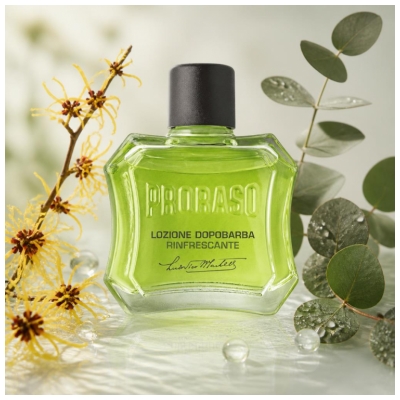 Proraso Lotion Rafraichissante Après-Rasage à l'Huile d'Eucalyptus et Menthol 100 ml