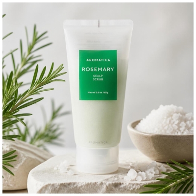 Aromatica Rosemary Scrub pour Cheveux 165 g