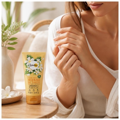 Lovea Crème Mains Nourrissante Monoï de Tahiti 75 ml
