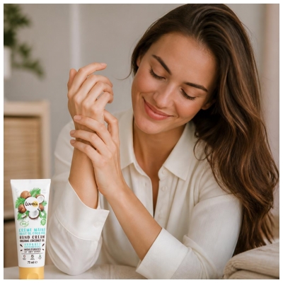 Lovea Crème Mains Hydratante Huile de Coco 75 ml