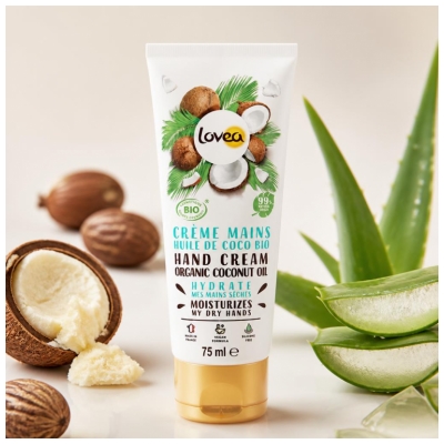 Lovea Crème Mains Hydratante Huile de Coco 75 ml