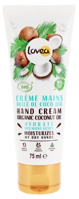 Lovea Crème Mains Hydratante Huile de Coco 75 ml
