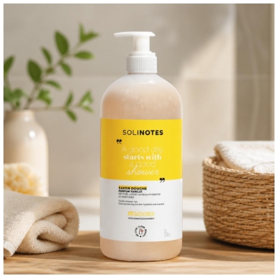 Solinotes Vanille Savon Douche 1L