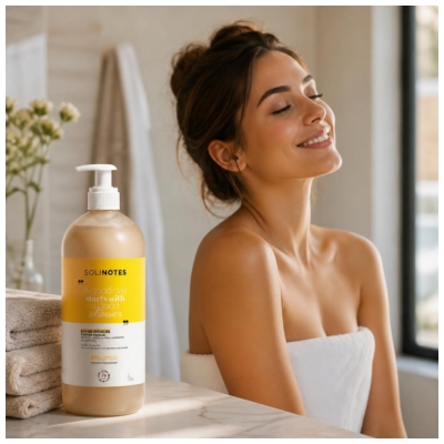 Solinotes Vanille Savon Douche 1L