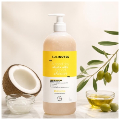 Solinotes Vanille Savon Douche 1L