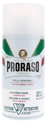 Proraso Mousse à Raser pour Peaux Sensibles 300 ml