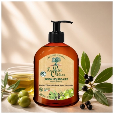 Le Petit Olivier Savon Liquide Alep 300 ml