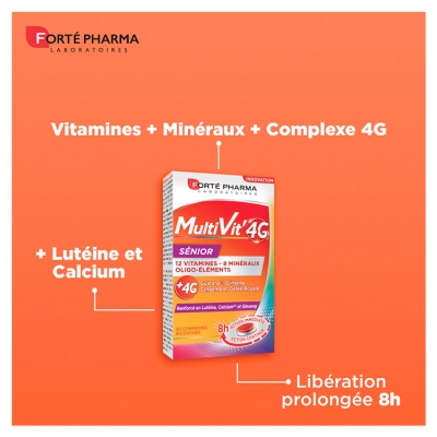Forté Pharma Multivit 4 g Sénior - 20 Comprimés