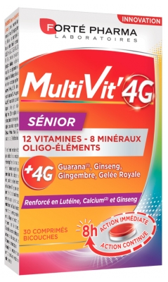 Forté Pharma Multivit 4 g Sénior - 20 Comprimés
