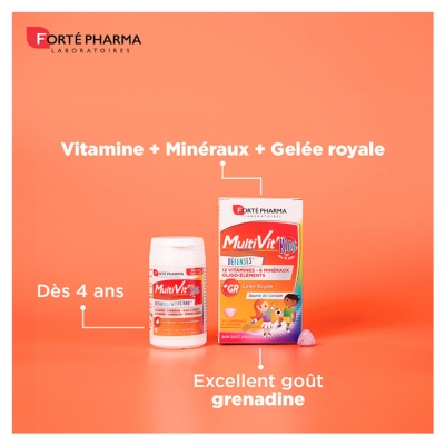 Forté Pharma Multivit Kids - 20 Comprimés à Croquer