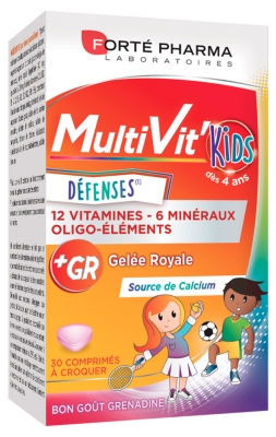 Forté Pharma Multivit Kids - 20 Comprimés à Croquer