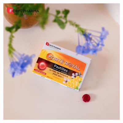 Forté Pharma Royal Pastilles Gorge Goût Grenade 24 Pastilles