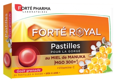 Forté Pharma Royal Pastilles Gorge Goût Grenade 24 Pastilles