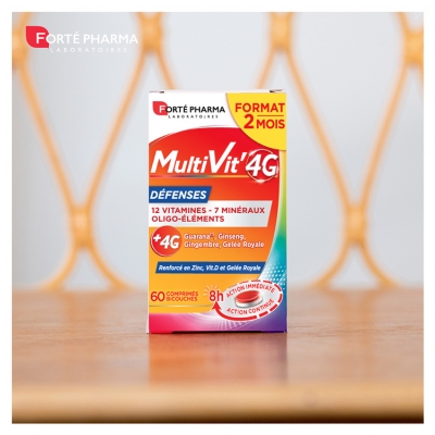 Forté Pharma Multivit 4 g Défense - 60 Comprimés