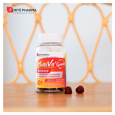 Forté Pharma Multivit Gummies Énergie 60 Gommes