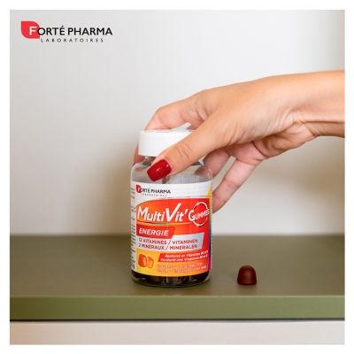 Forté Pharma Multivit Gummies Énergie 60 Gommes