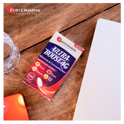 Forté Pharma Ultra Boost 4G Mémoire et Concentration 15 Unités