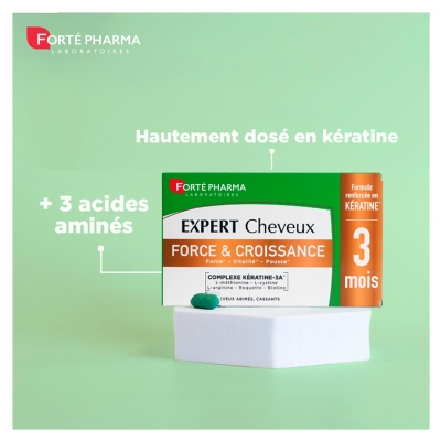 Forté Pharma Expert Cheveux Force & Croissance 90 Unités