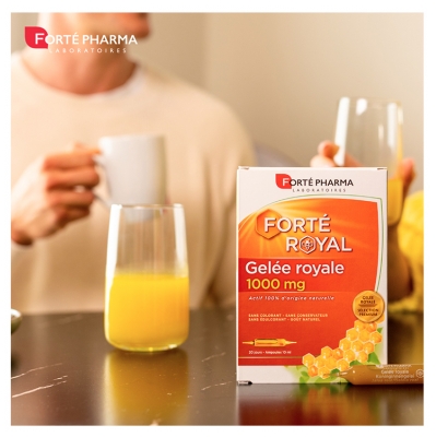 Forté Pharma Gelée Royale 1000 mg - 20 Ampoules - 10 ml