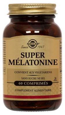 Solgar Super Mélatonine 60 Comprimés