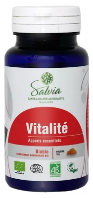 Salvia Nutrition Biobio Vitalité Bio 70 Grammes