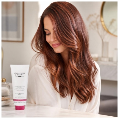 Christophe Robin Masque Bouclier Couleur Cheveux Colorés Décolorés et Méchés 200 ml
