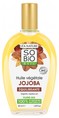 Léa Nature SO BIO étic Huile Végétale de Jojoba Biologique 50 ML
