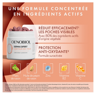 Oenobiol Derma Expert Contour des Yeux 60 Unités