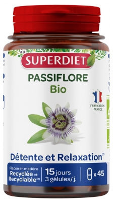 Superdiet Passiflore Bio 45 Unités