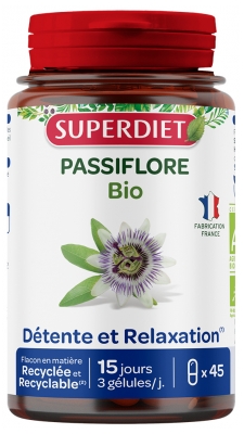 Superdiet Passiflore Bio 45 Unités