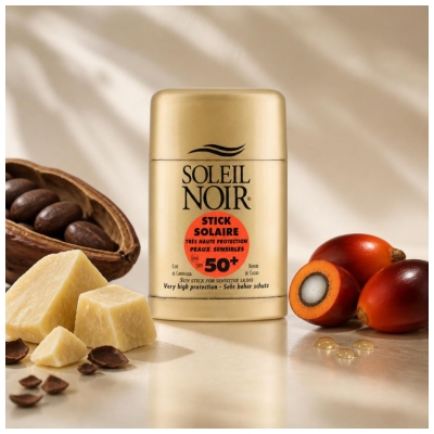 Soleil Noir Stick Solaire Peaux Sensibles Très Haute Protection SPF50+ 10 g