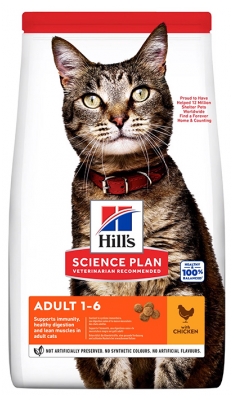 Hill's Chat Adulte (1-6 Ans) Système Immunitaire Poulet 1,5 kg