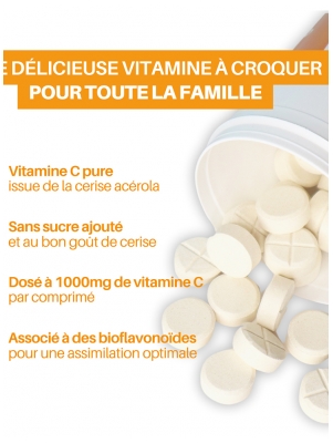 Orthonat Acérola c-Max 1000 - 120 Comprimés