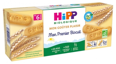 Hipp Mon Premier Biscuit Boîte 180 g Dès 6 Mois