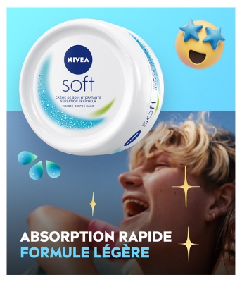Nivea Soft Crème Soin Hydratante 500 ML