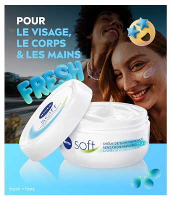 Nivea Soft Crème Soin Hydratante 500 ML