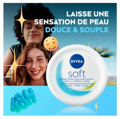 Nivea Soft Crème Soin Hydratante 500 ML