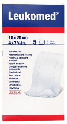 Essity Leukomed non Tissé 10 x 20 cm Boite de 5