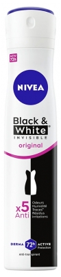 Nivea Black & White Invisible Anti-Transpirant 72H Déodorant Spray 250 ml