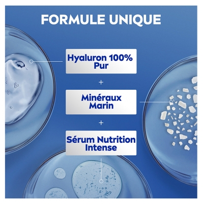 Nivea Lotion Corps Express Hydratation Peaux Normales à Sèches 72H 250 ml