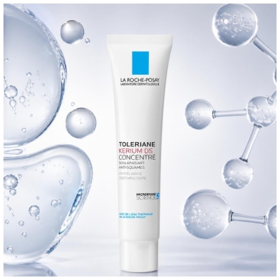La Roche-Posay Tolériane Kerium Ds Concentré Apaisant Peaux Squameuses 40 ml