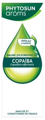 Phytosun Arôms Baume Copaïba / Copaïfera Officinalis 10 ml