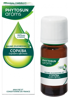 Phytosun Arôms Baume Copaïba / Copaïfera Officinalis 10 ml