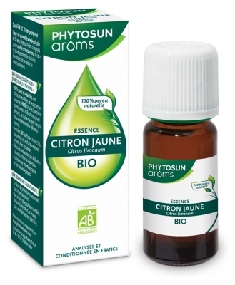 Phytosun Arôms Citron Jaune / Citrus Limonum Bio 10 ml