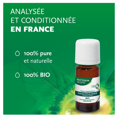 Phytosun Arôms Eucalyptus Radié / Eucalyptus Radiata Bio 10 ml