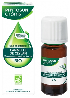 Phytosun Arôms Cannelle Ceylan / Cinnamomum Zeylanicum Écorce Bio 5 ml